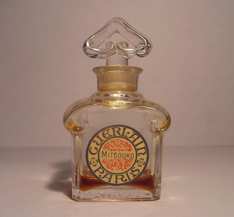 GUERLAIN/MITSOUKO香水瓶、ミニチュア香水ボトル、ミニガラスボトル、サンプルガラス瓶 LCC 1075(2)