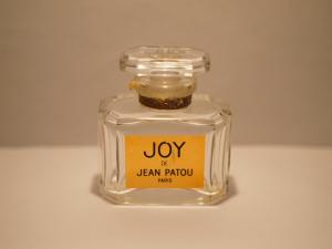 French glass perfume bottle