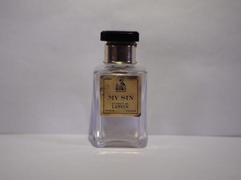 French glass perfume bottle