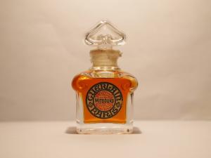 French glass perfume bottle