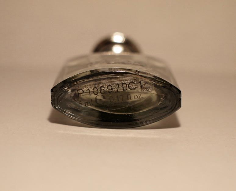 Bulgari/Bulgari pour Homme Soir香水瓶、ミニチュア香水ボトル、ミニガラスボトル、サンプルガラス瓶 BCM 0084(5)