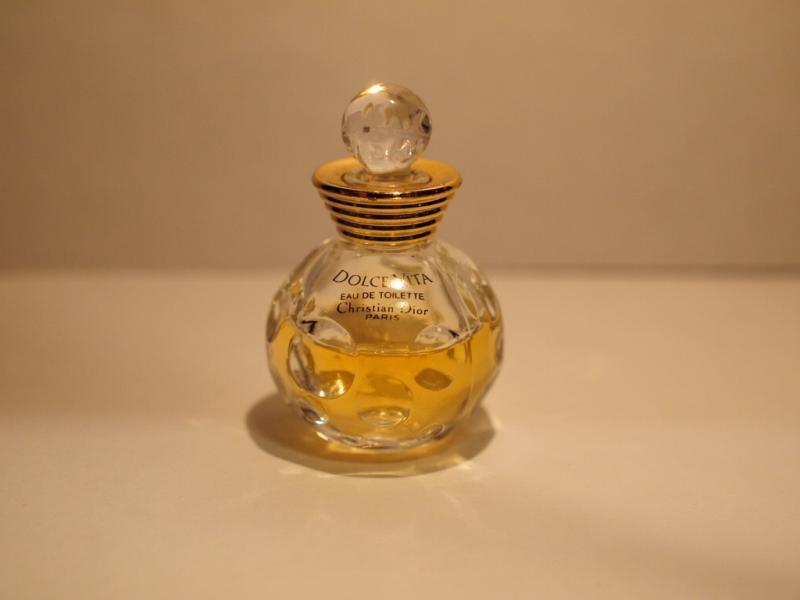 French glass perfume bottle