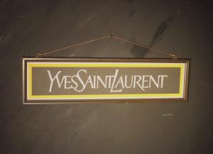 YVES SAINT LAURENT pop wall ornament