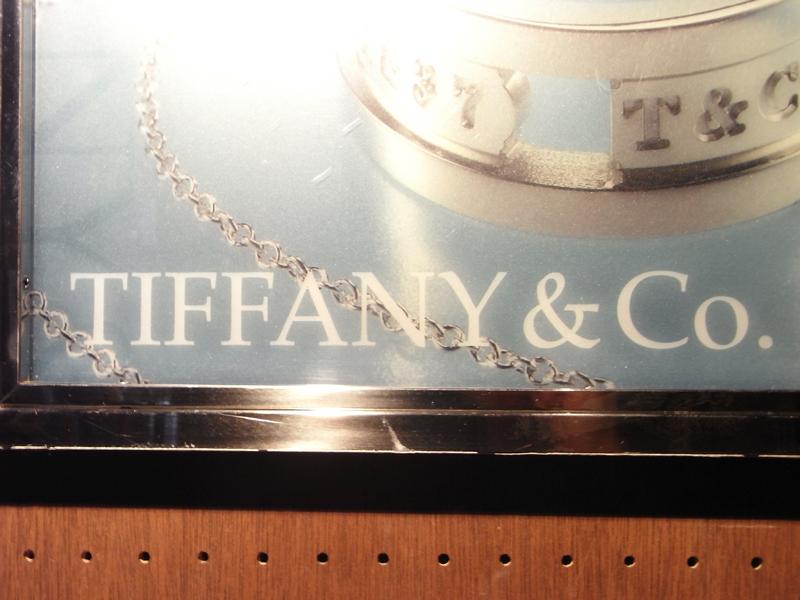 TIFFANY & Co.アクリル看板　POP　LCC 1077（4）