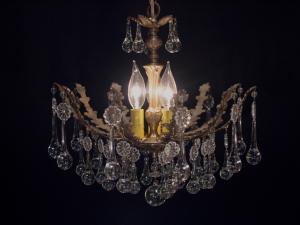 Spanish brass chandelier 3灯