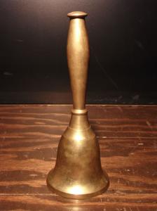 Italian brass hand bell