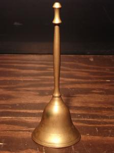 Italian brass hand bell