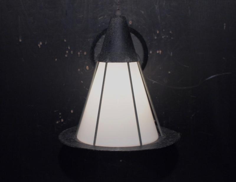 黒コーン型ウォールブラケット、壁ブラケット照明、ウォールランプ 、ライト　LCB 0508（2）