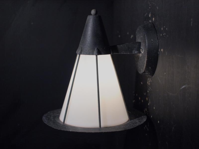 黒コーン型ウォールブラケット、壁ブラケット照明、ウォールランプ 、ライト　LCB 0508（3）
