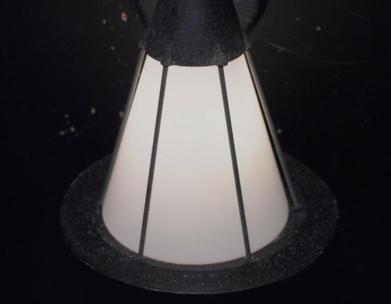 黒コーン型ウォールブラケット、壁ブラケット照明、ウォールランプ 、ライト　LCB 0508（4）