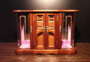 wood jewelry chest