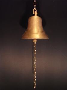 Italian brass big wedding bell