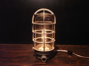 silver marine capsule table lamp 1灯
