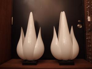 Pair of Rougier Tulip Lamp 1灯