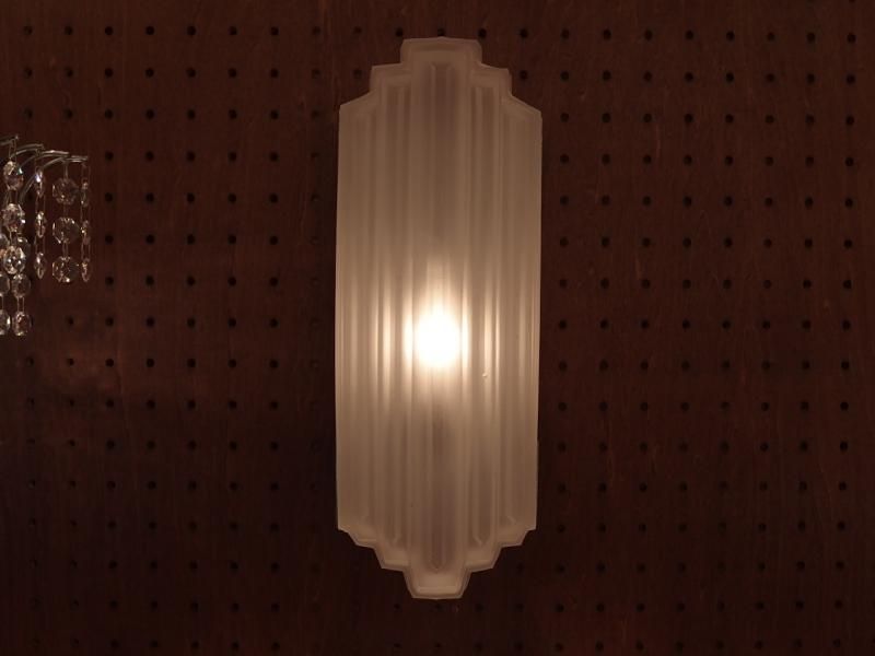 Art Deco Glass Bracket Lamp 1灯