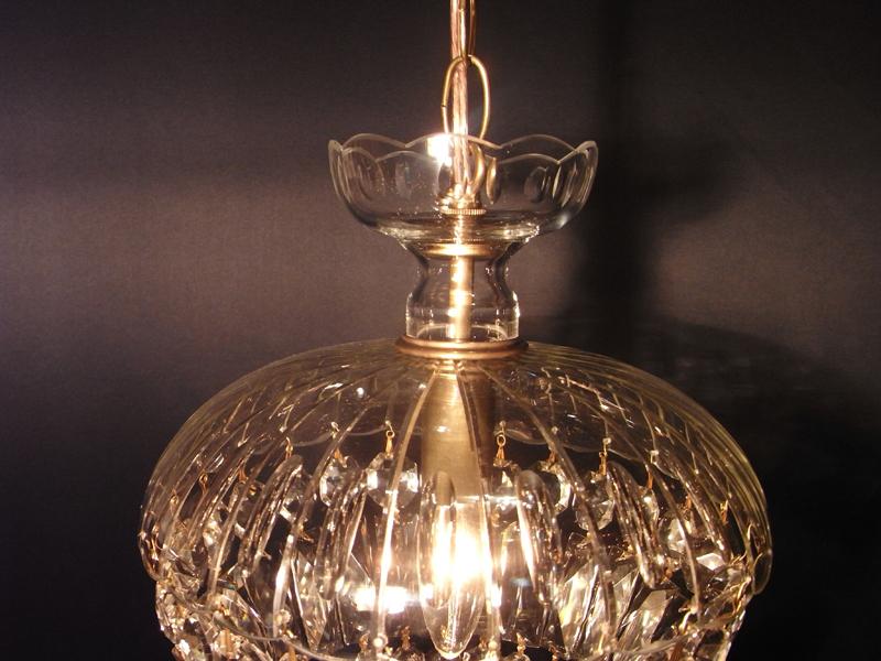 ブドウ型ガラスシェードシャンデリア、小型インテリア照明、玄関照明、ペンダント照明　LCH 1110（3）