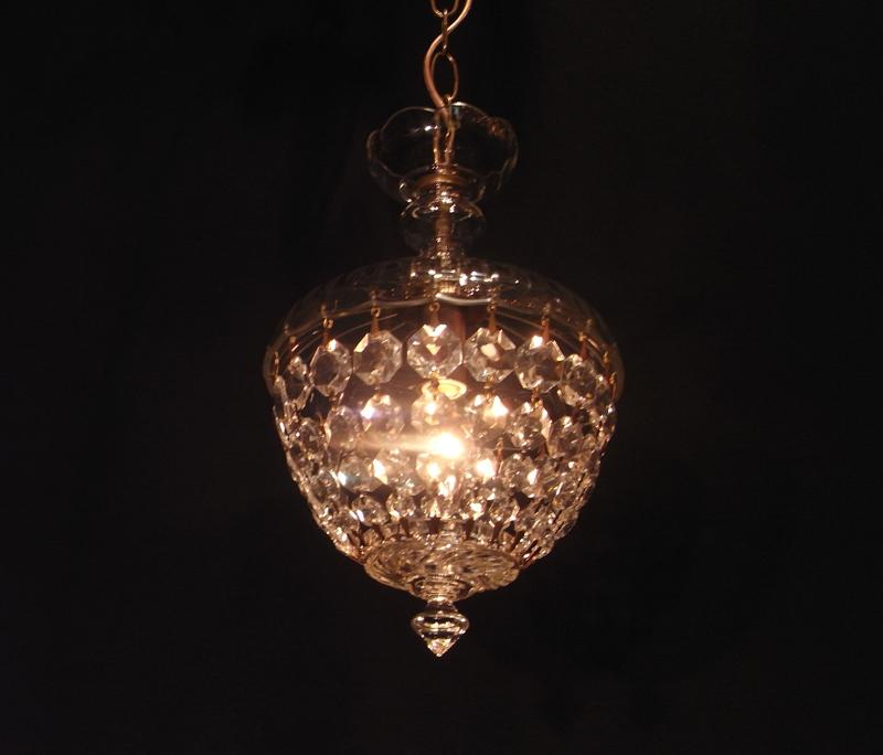 ブドウ型ガラスシェードシャンデリア、小型インテリア照明、玄関照明、ペンダント照明　LCH 1118（2）