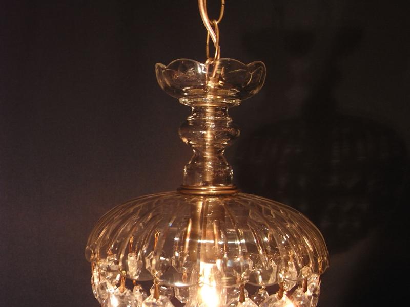 ブドウ型ガラスシェードシャンデリア、小型インテリア照明、玄関照明、ペンダント照明　LCH 1118（3）