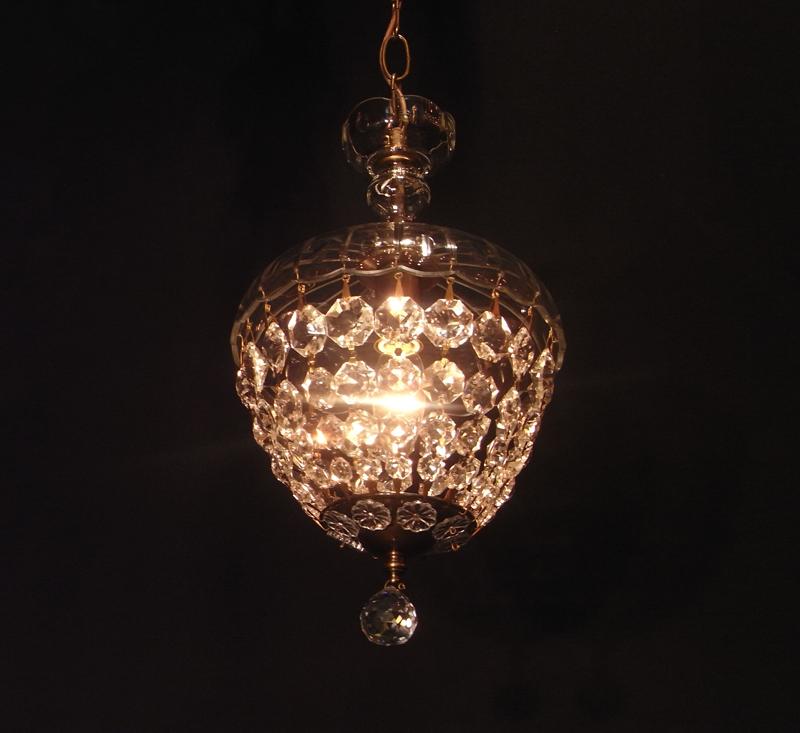 ブドウ型ガラスシェードシャンデリア、小型インテリア照明、玄関照明、ペンダント照明　LCH 1119（2）
