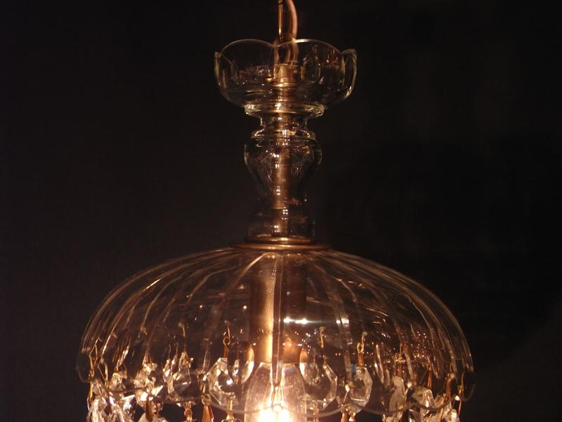 ブドウ型ガラスシェードシャンデリア、小型インテリア照明、玄関照明、ペンダント照明　LCH 1119（3）
