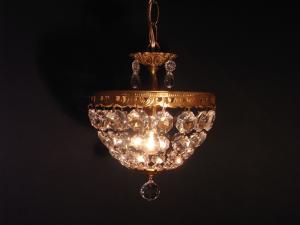 French brass grape chandelier 1灯