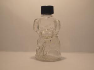 glass dog perfume bottle