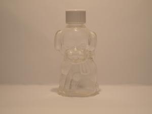 glass dog perfume bottle