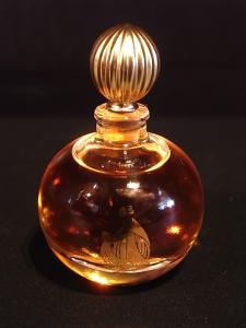 French glass perfume bottle