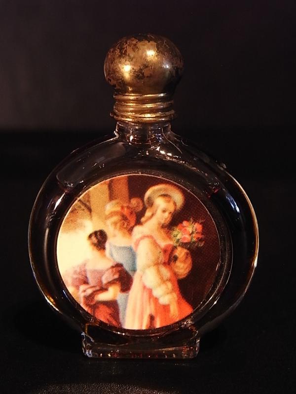 French glass perfume bottle