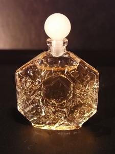 French glass perfume bottle