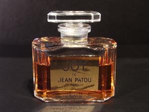 French glass perfume bottle