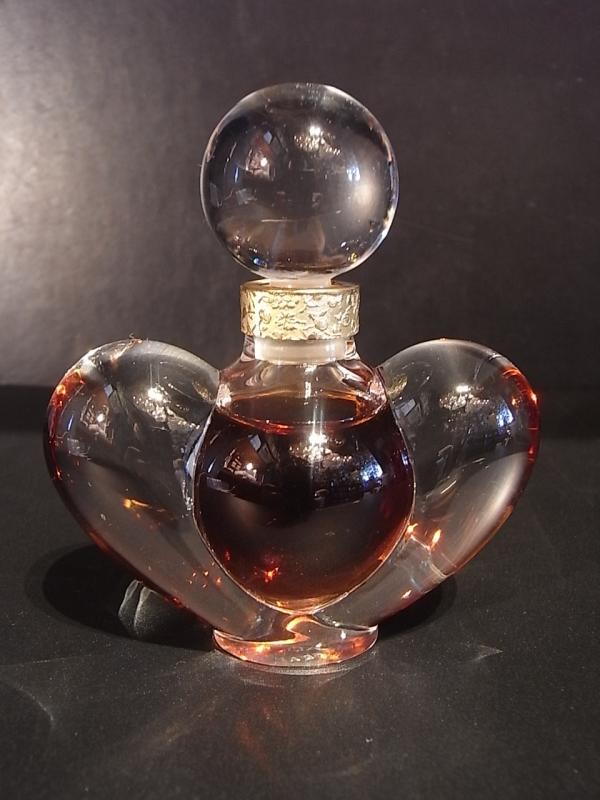 French glass perfume bottle