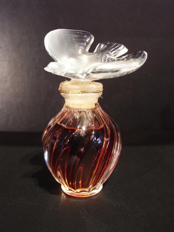 French glass perfume bottle