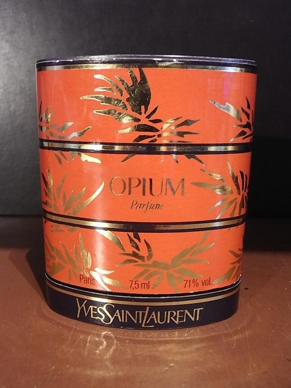YVES SAINT LAUREN/OPIUM香水瓶、ミニチュア香水ボトル、ミニガラスボトル、香水ガラス瓶　LCC 1149（2）