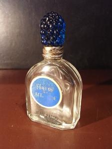 French glass perfume bottle