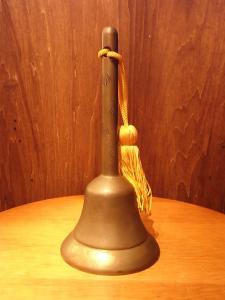 brass & tassel hand bell