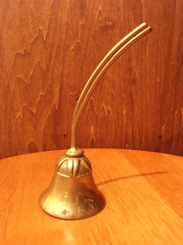 Italian brass hand bell