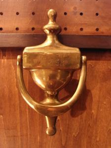 Spanish brass ”Mash” door knocker