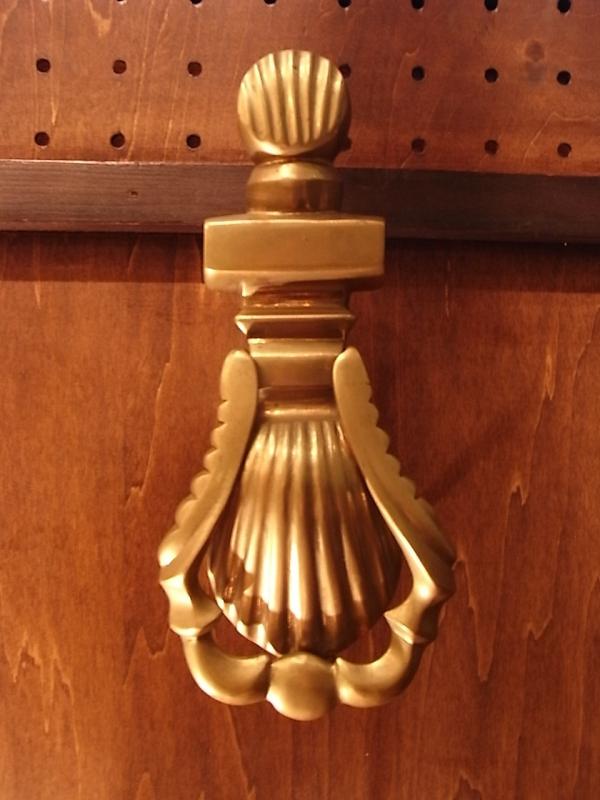 Italian brass door knocker