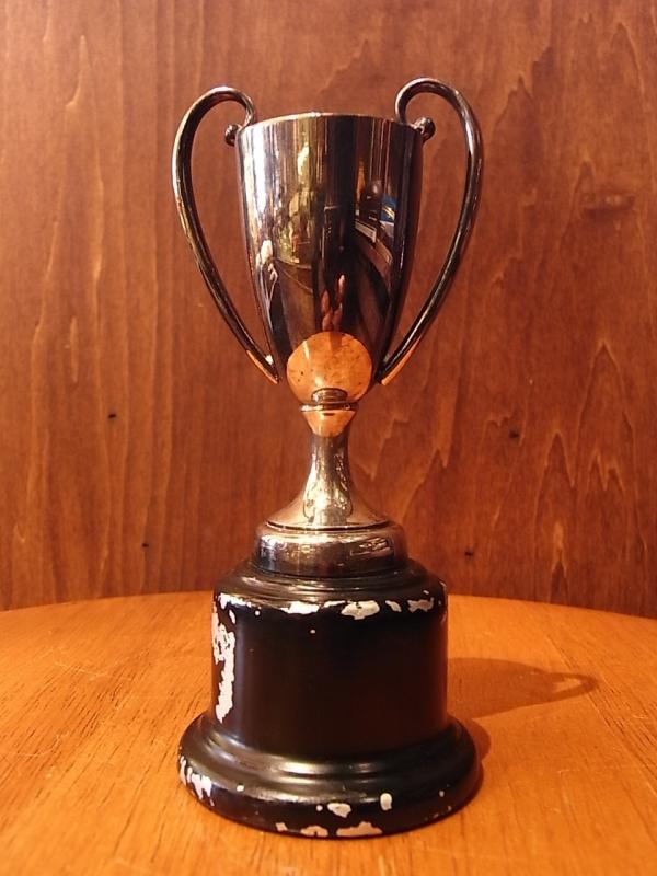 真鍮製トロフィー 1938年アンティーク優勝カップ　優勝杯　LCM 5841（4）