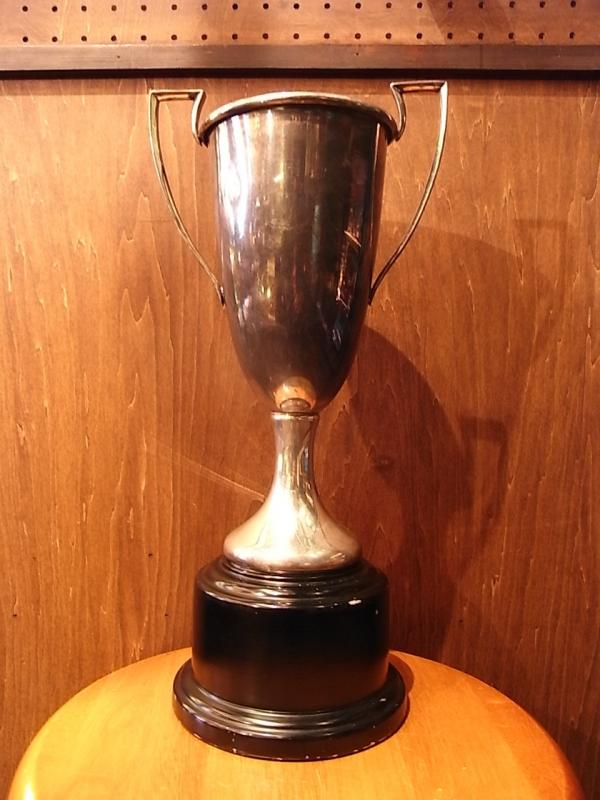 真鍮製トロフィー 1939年アンティーク優勝カップ 優勝杯 LCM 5846(4)