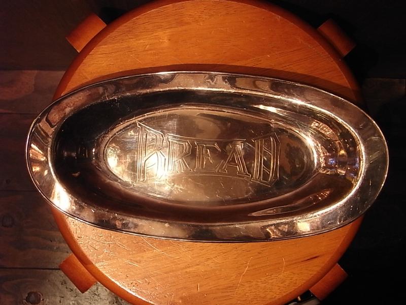 silver BREAD tray