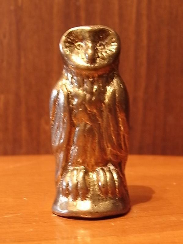 Italian brass owl