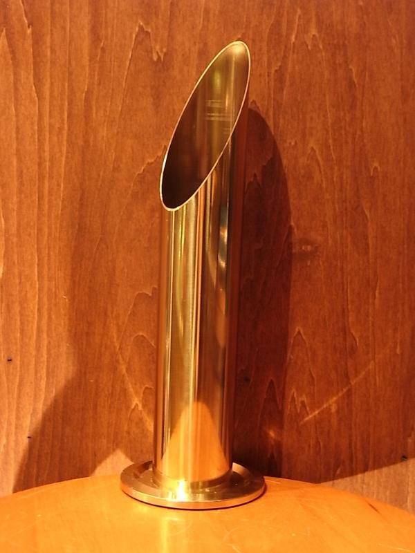 イタリア製アンティーク真鍮ペン立て、工具立て（カルトン、花器、花瓶）　LCM 5920（5）