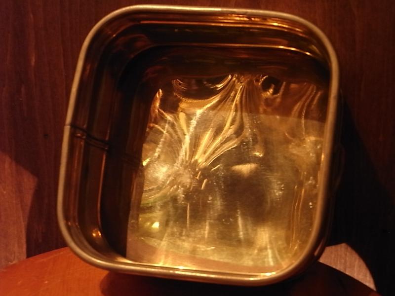 アンティーク真鍮製トレイ、トレー（カルトン、バケツ、入れ物、花器）　LCM 5971（4）