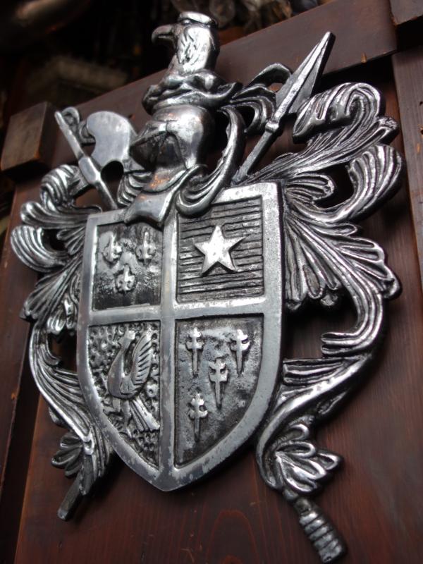 インテリア騎士、紋章のエンブレム、壁掛け、盾壁飾り　LCM 6037（6）