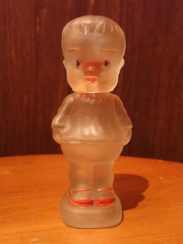 POTTER & MOORE/LITTLE NIPPERのフロストガラス香水瓶 LCC 1155(2)