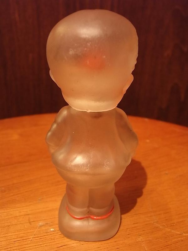 POTTER & MOORE/LITTLE NIPPERのフロストガラス香水瓶 LCC 1155(3)