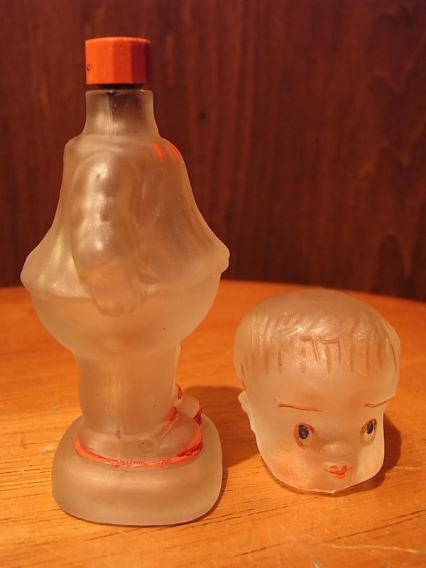 POTTER & MOORE／LITTLE NIPPERのフロストガラス香水瓶　LCC 1155（4）