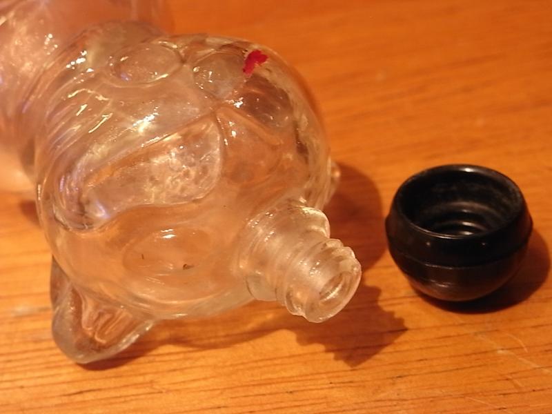 BONZO／ブルドッグ香水瓶、フレンチブルガラスボトル　LCC 1156（4）
